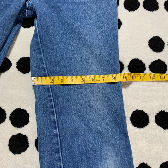 Vintage Wrangler 936PWD Cowboy Cut Faded Denim Straight Leg Bootcut Jeans - Picture 10 of 12